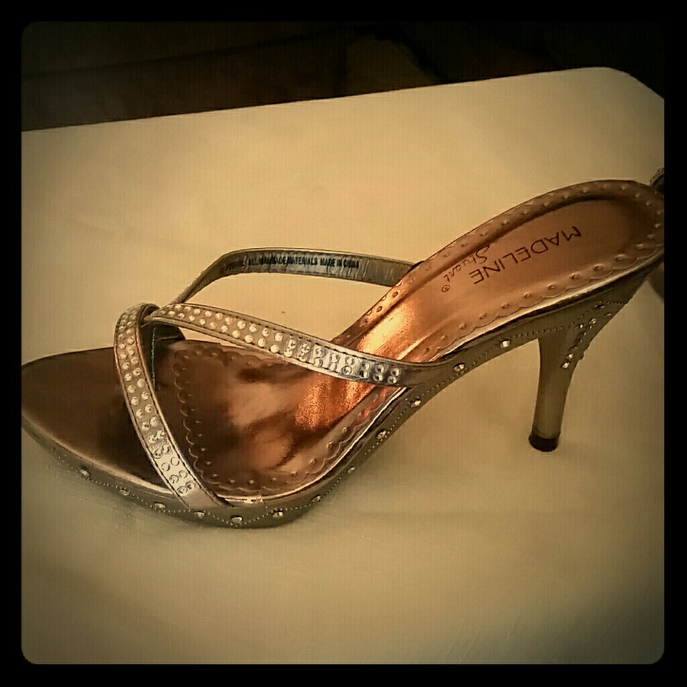 Formal Gold Heels